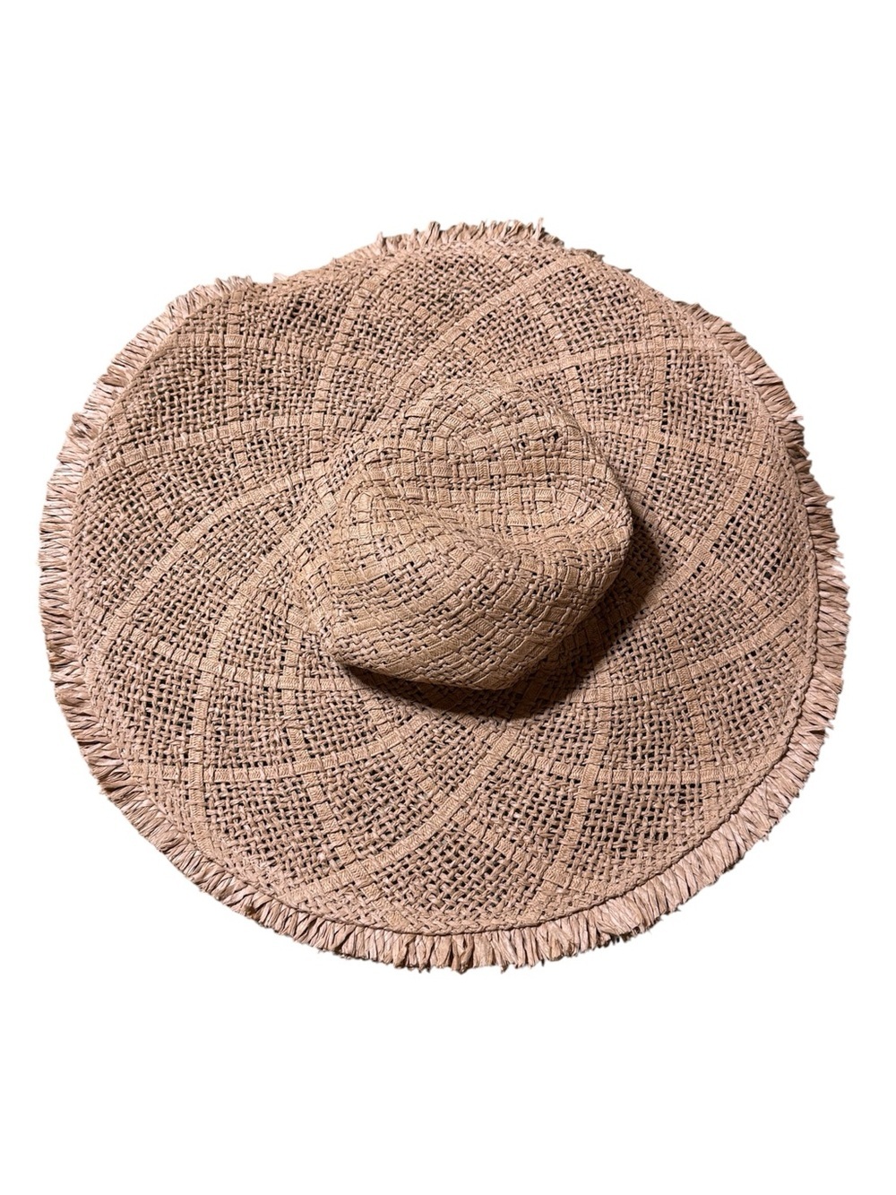 Torrid Women's Plus Sized WW Head M/L Panama Straw Hat 9” Rim with Wide Brim New